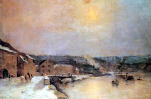 Albert Lebourg, Bords de Seine à Bougival, 1885, Association des Amis du Petit Palais, Genève