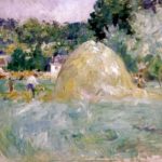 Berthe Morisot Les foins a Bougival