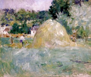 Berthe Morisot, Les foins à Bougival, 1882, Musée Marmottan, Paris