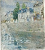 Berthe Morisot, The Quay, 1883, Nasjonalmuseet, Oslo, Norway