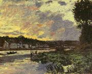 Claude Monet, Seine at Bougival, Evening, 1869, Smith College Museum of Art, Northhampton, USA