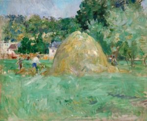 Berthe Morisot, Haystacks at Bougival, 1882, Musée Marmottan, Paris