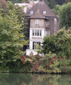 Maison de Georges Bizet côté Seine